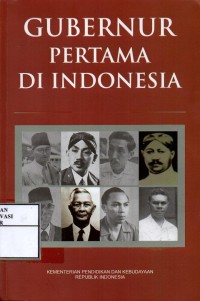Gubernur pertama di Indonesia