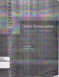 Image of Stone Conservation An Overview of Current Research