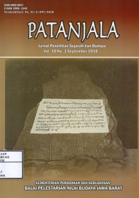 Patanjala Vol.10 No.3 September 2018 : Representasi 