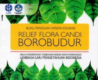 Image of Buku panduan wisata edukasi relief flora candi Borobudur